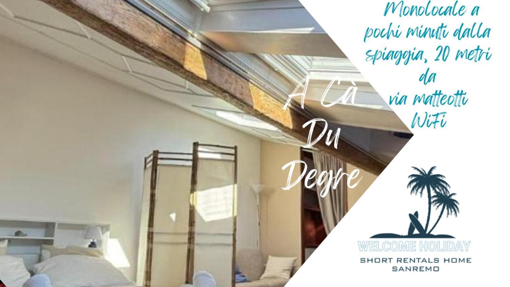 Apartmán -A Ca' Du Degre'- A Un Passo Da Via Matteotti Sanremo Exteriér fotografie